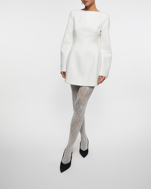 Wakakuu Icons Dress Suita Mini White S