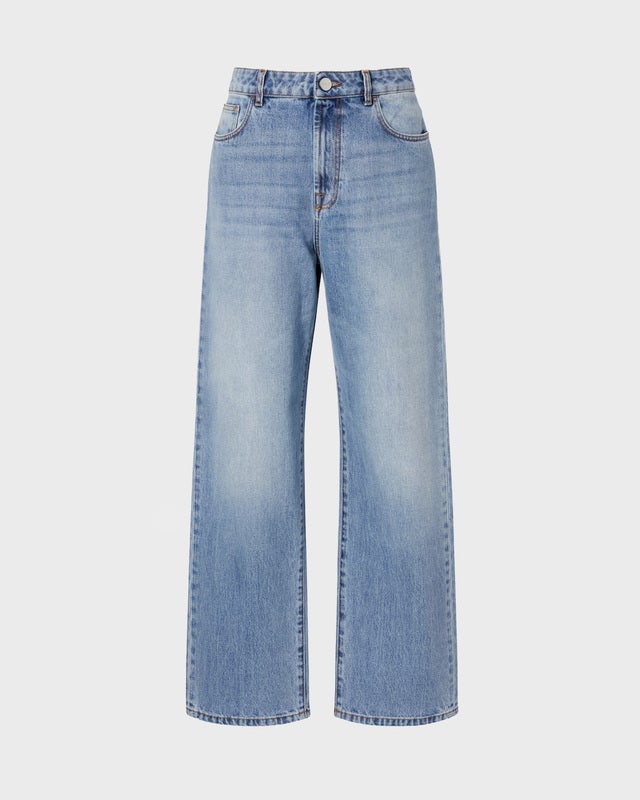 RÓHE Jeans Bruun Signature Baggy Denim Washed Blue 36