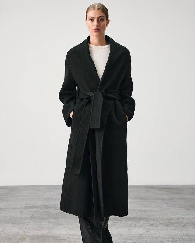 Wakakuu Icons Wool Coat Kensington Black XL