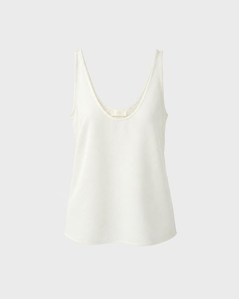 Tank top Sia Crepe Cream 1
