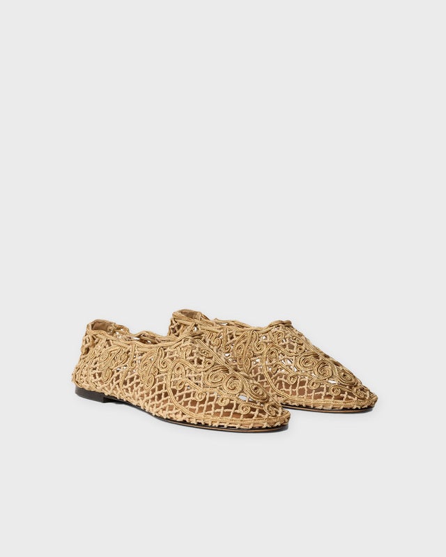 ODISSI Ballet Flats Iris Beige EUR 40