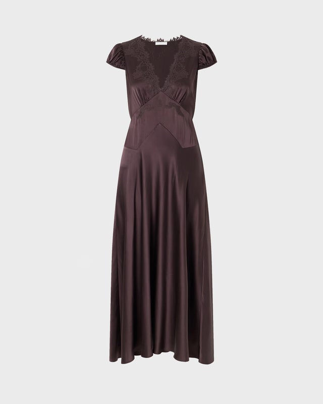 DÔEN Dress Coraline Brown XS