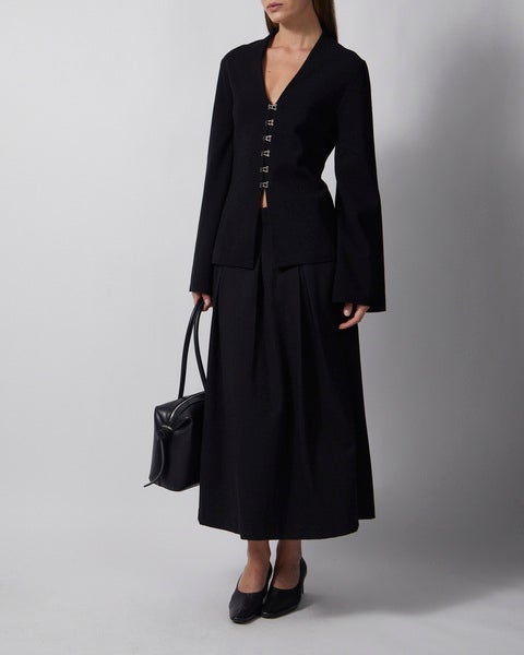 Skirt Pleated Black 2