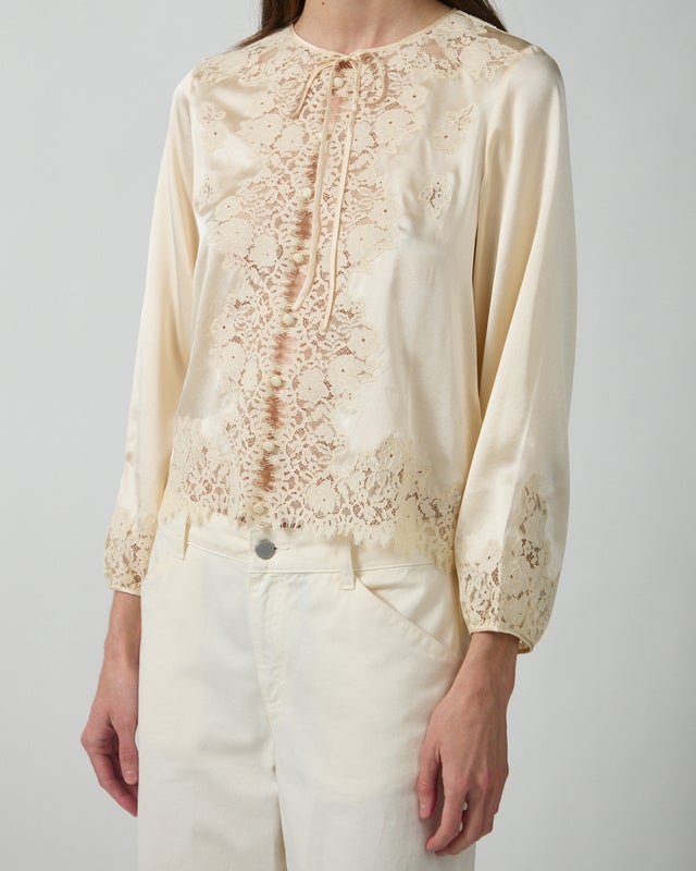 DÔEN Blouse Lucine Cream XS
