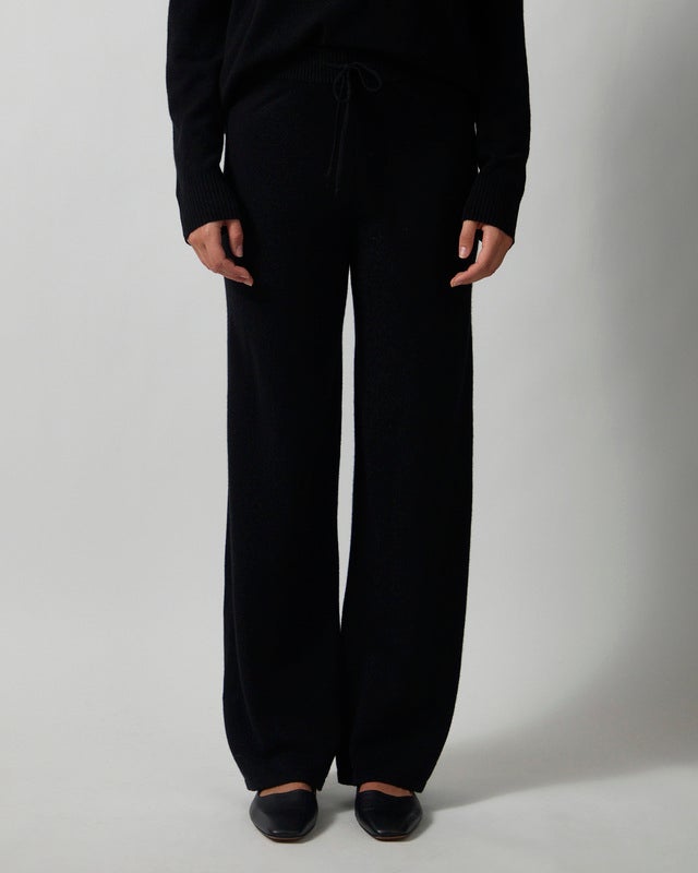 Soft Goat Set Cashmere Black XL