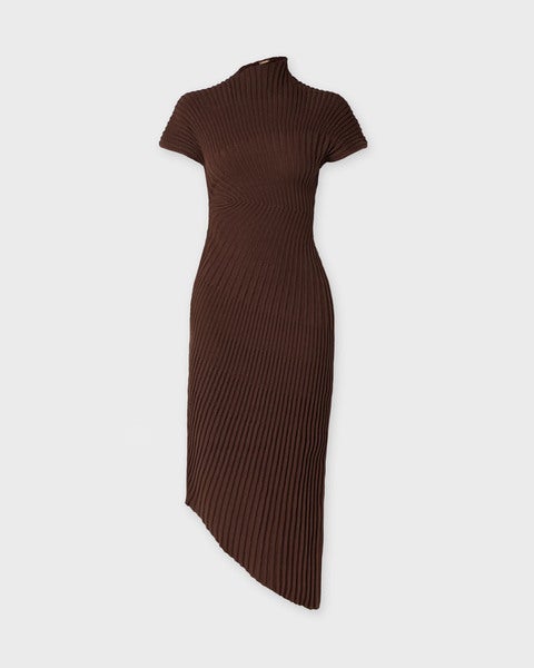 Dress Chrysta Knit Brown 1