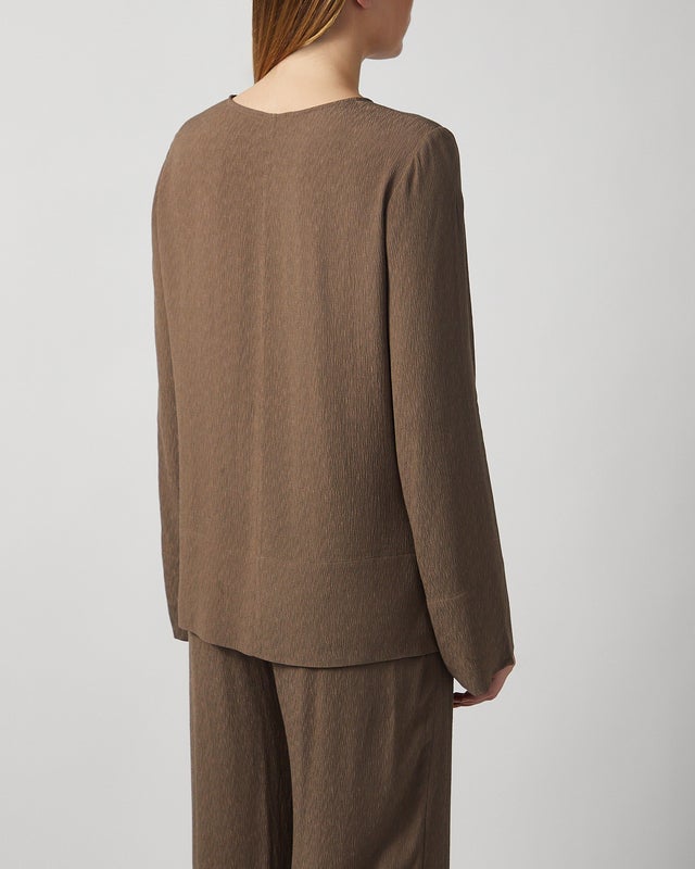 By Malene Birger Blus Malukka Chocolate 44