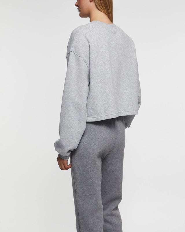 New Balance Sweatshirt Coastal Fleece Crew Grey XL