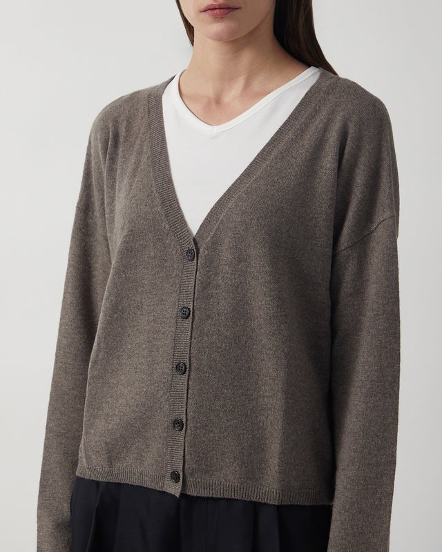 LISA YANG Cardigan Abby Cashmere Taupe 0 (XS-S)