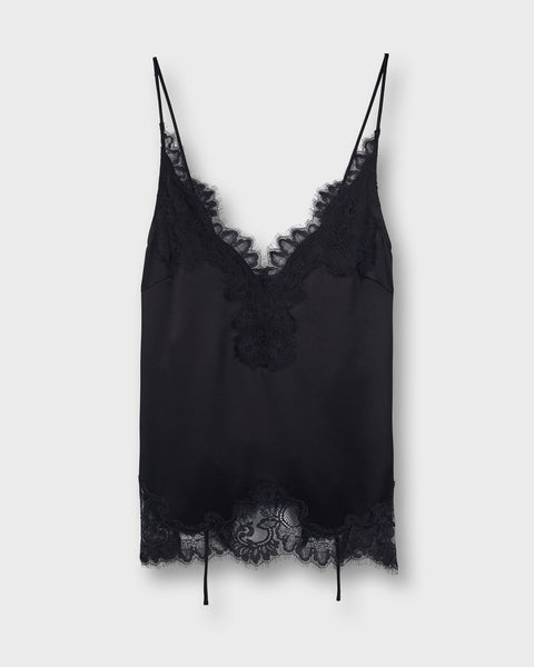 Topp Linz Lace Svart 1