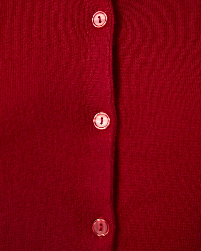Samsøe Samsøe Cardigan Cashmere Dark Red L