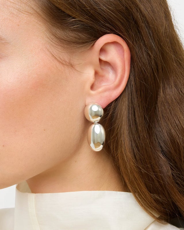 LIÉ STUDIO Earrings The Klara Silver ONESIZE