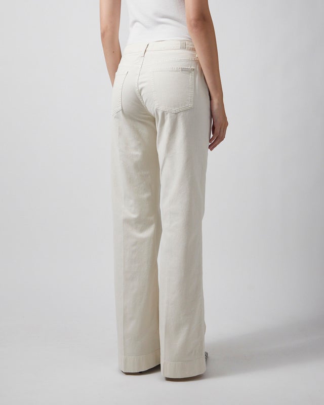 7 For All Mankind Jeans MODERN DOJO Comfort Twill Ecru 29