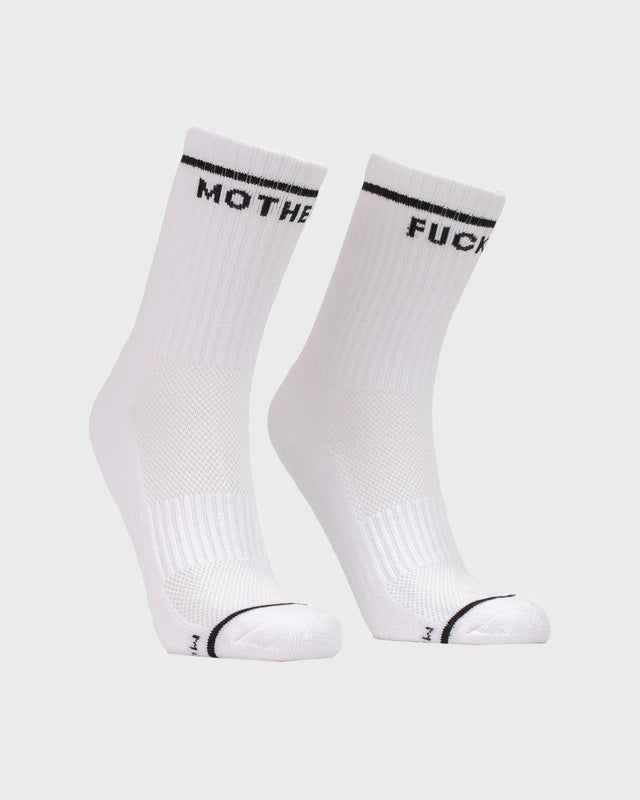 Mother Denim Socks Baby Steps  Vit/svart ONESIZE