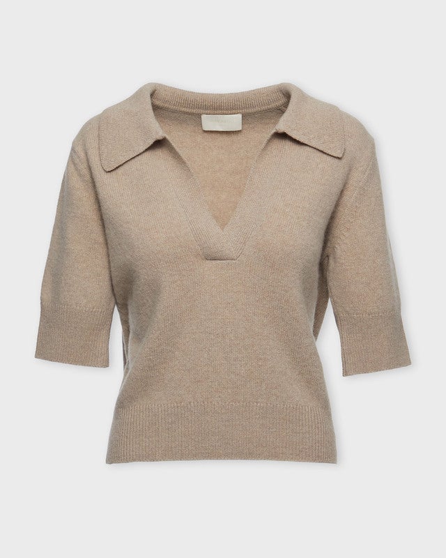 Wakakuu Icons Top Lisabon Wool Cashmere Sand S