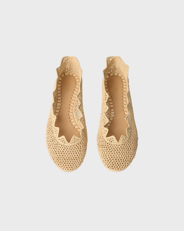 ODISSI Ballet Flats Harper Natural EUR 38