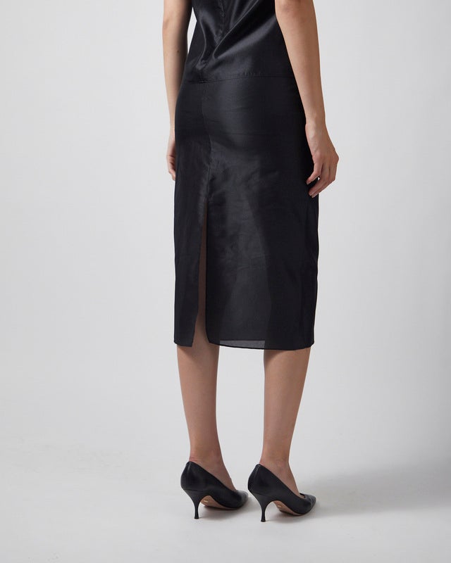 Almada Skirt Kiana Organza Black L