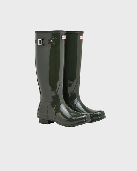 Boot Original Tall Gloss Dark Green 2