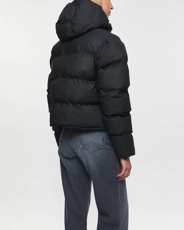 Rains Jacket Alta Short Puffer  Black XS