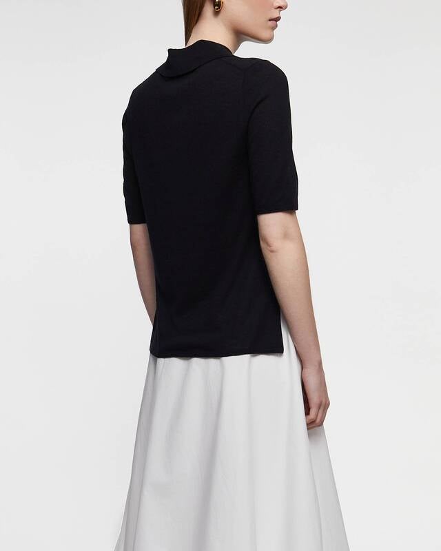 By Malene Birger Blouse Dotta Black S