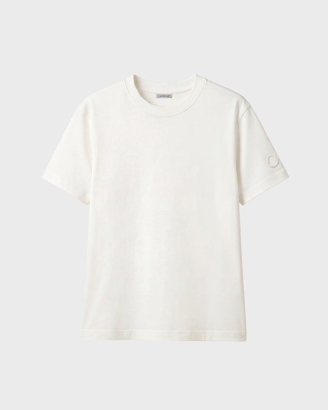 Moncler T-shirt Short Sleeve Natural M