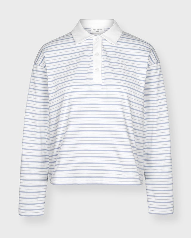 Camilla Pihl Shirt Elmer Polo  Light blue M