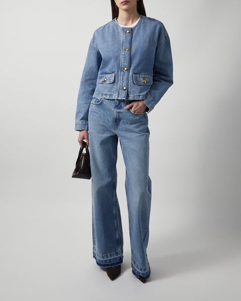 Jacket Blanche Washed blue 2