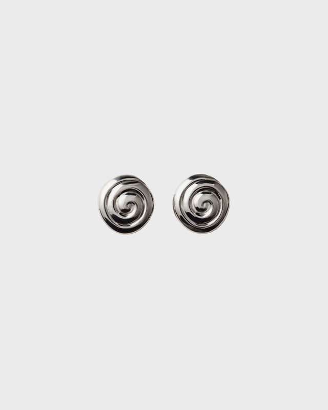 LOUIS ABEL Earrings Uzu Mid Silver ONESIZE