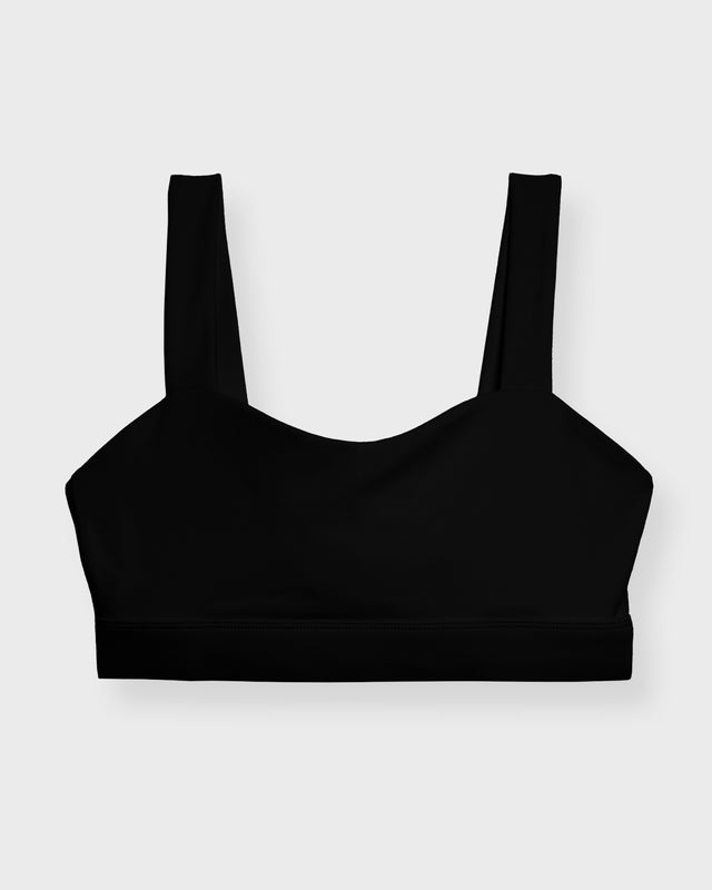 Sisterly tribe Top Softsculpt Sweetheart  Black XL