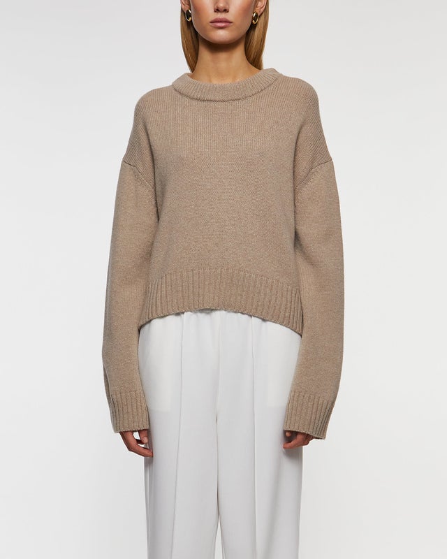 Wakakuu Icons Tröja Dublin Wool Cashmere Sand XS