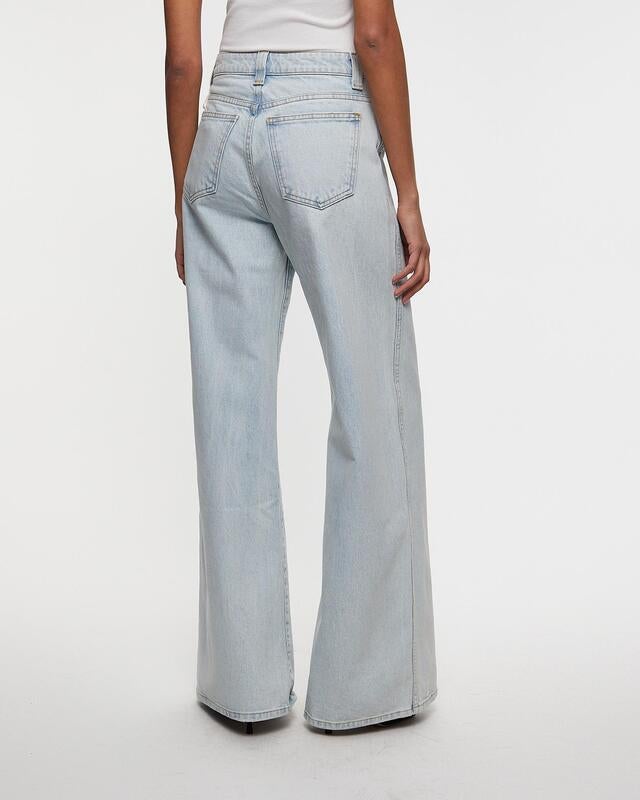 KHAITE Jeans Dane Stretch Jean Beige 25