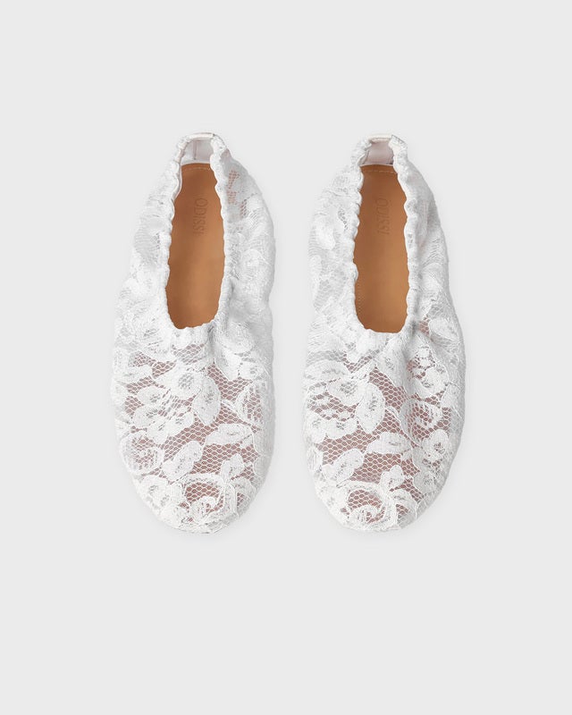 ODISSI Ballet Flats Aicha  White EUR 38