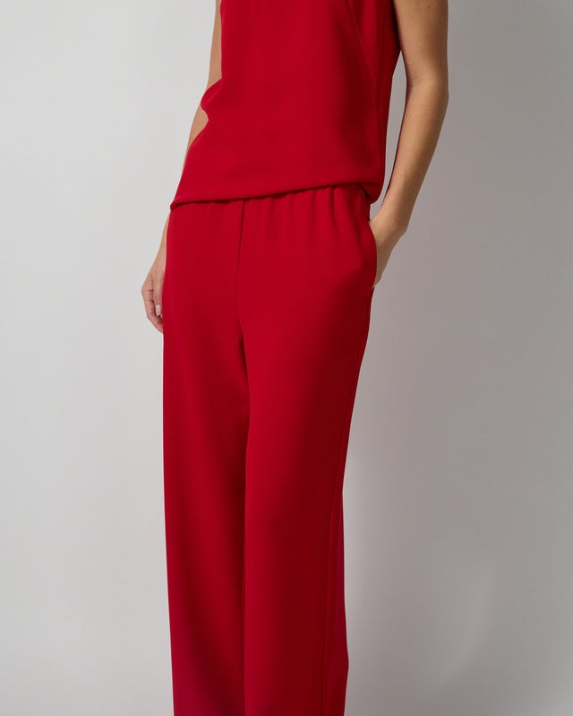 Wakakuu Icons Trousers Adeleine Crepe Red M