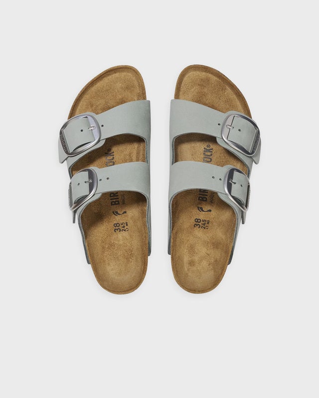 Birkenstock Sandals Arizona Big Buckle LENB Sage EUR 38