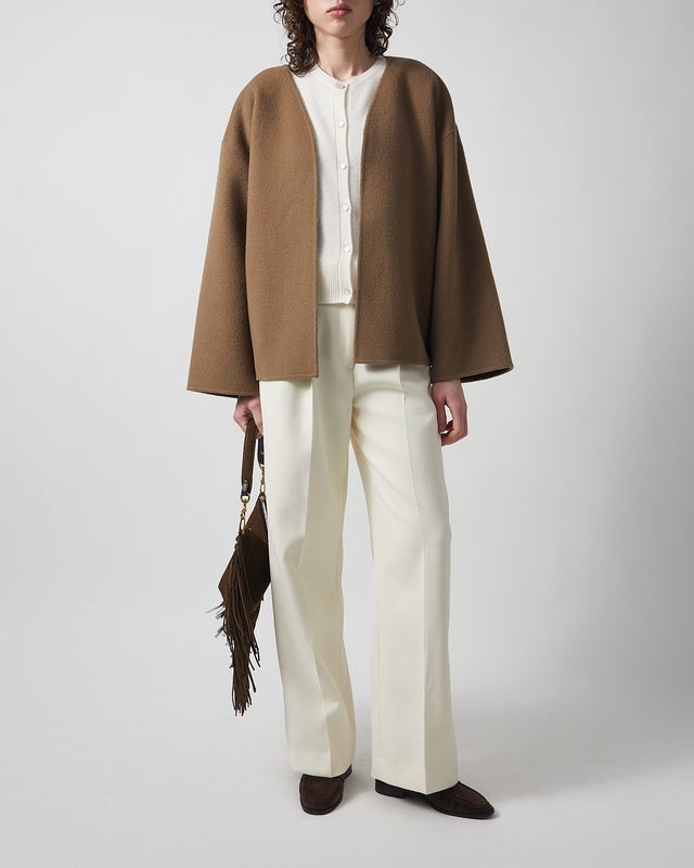 Almada Label  Coat Alba Tan XS