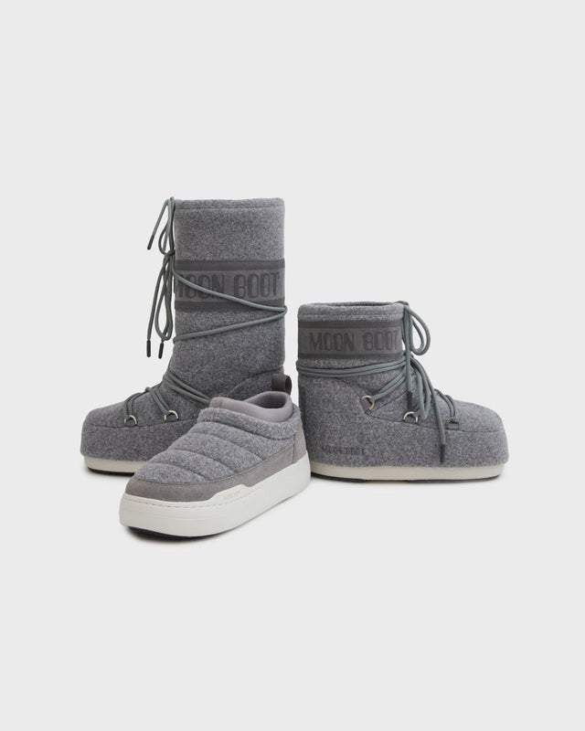 Moon Boot Moon Boots Icon Felt Grey 35/38