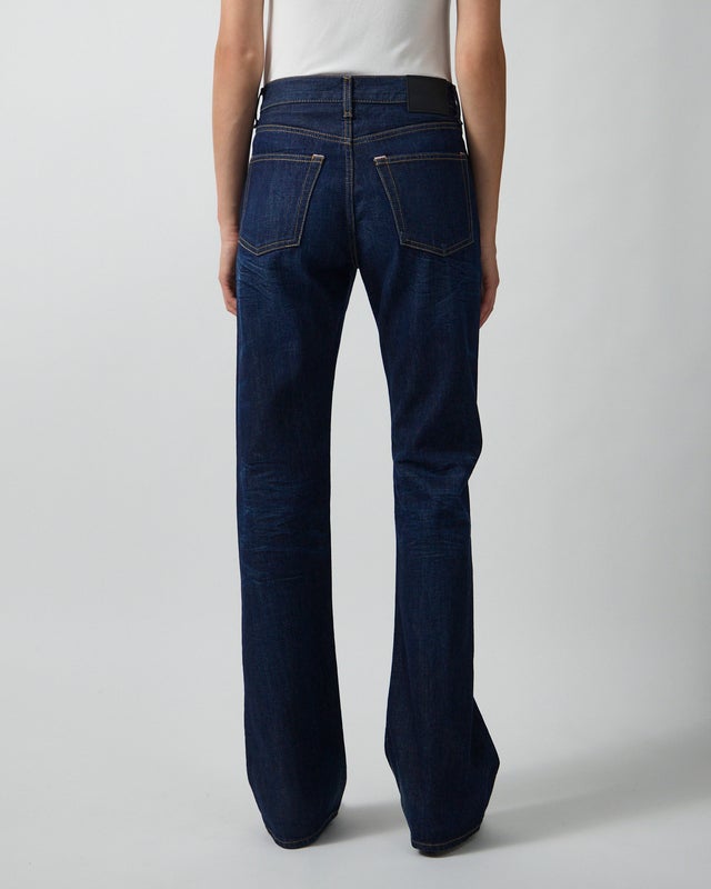 Acne Studios Jeans 2009F Deep Dive Dark Blue Wash XS