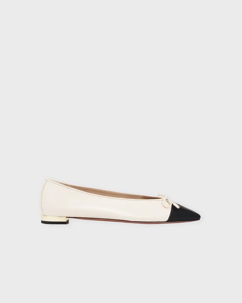 Ballerina Gioia Flat Beige/svart 1