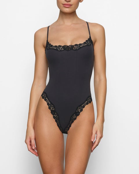 Bodysuit Fits Everybody Lace Cami Onyx 2