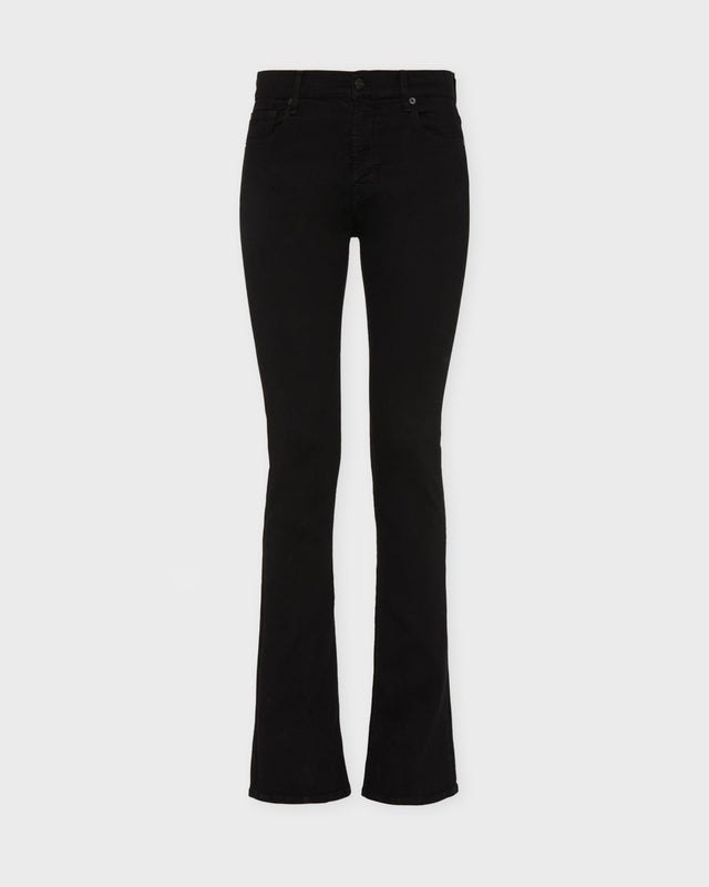 7 For All Mankind Jeans Bootcut Rinsed Black Black wash 30