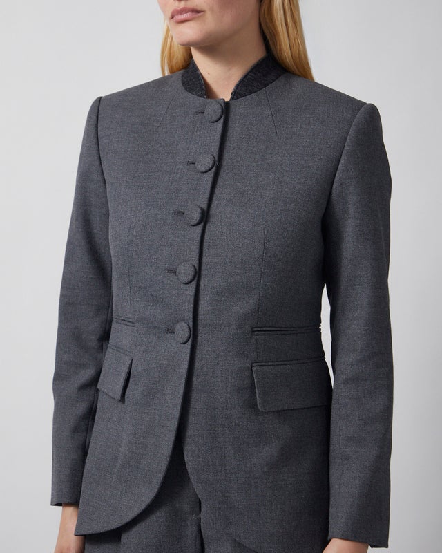 By Malene Birger Blazer CLAYE Grey Melange 40