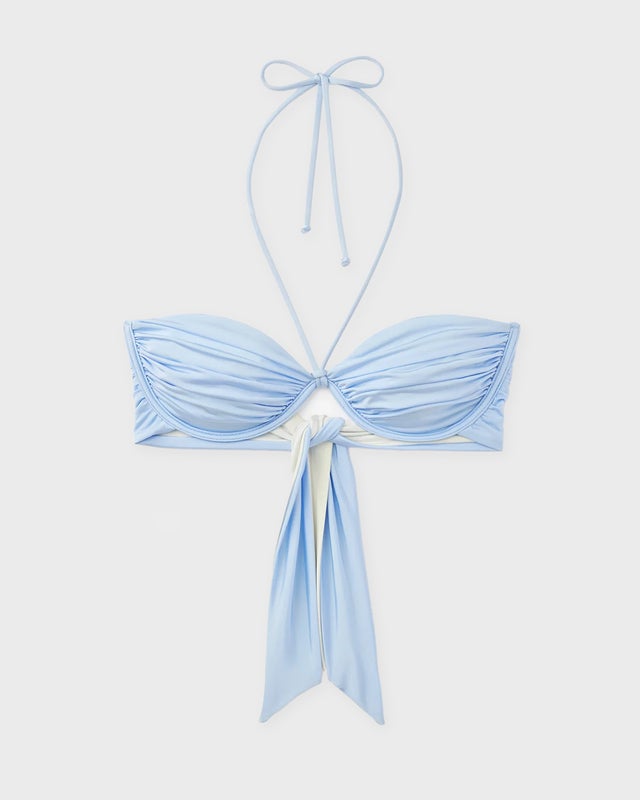 Seaquelle  Bikini Top Billow Light blue L