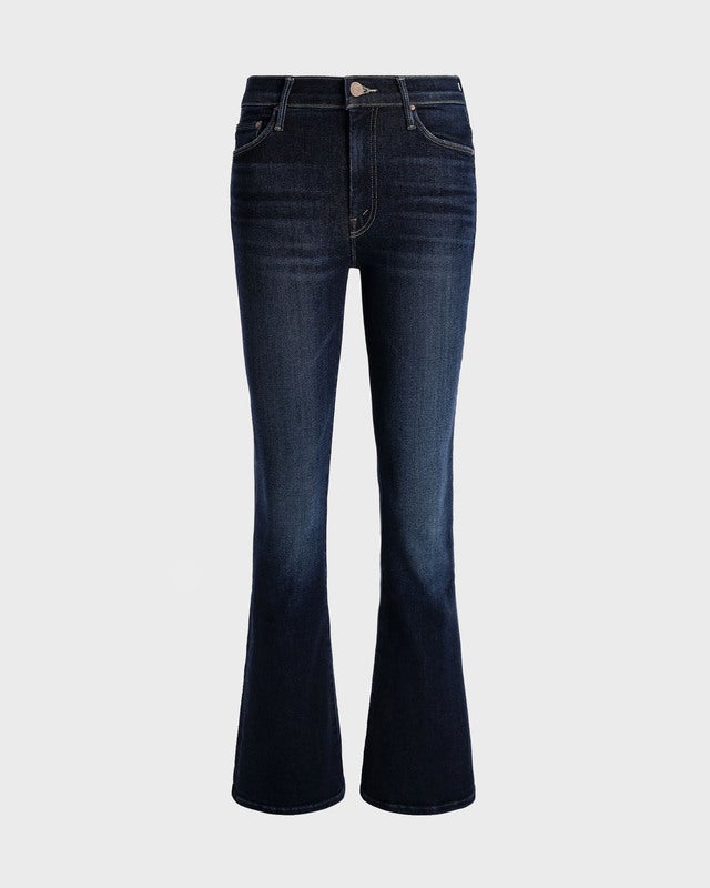 Mother Denim Jeans The Weekender Dark Blue Wash 25