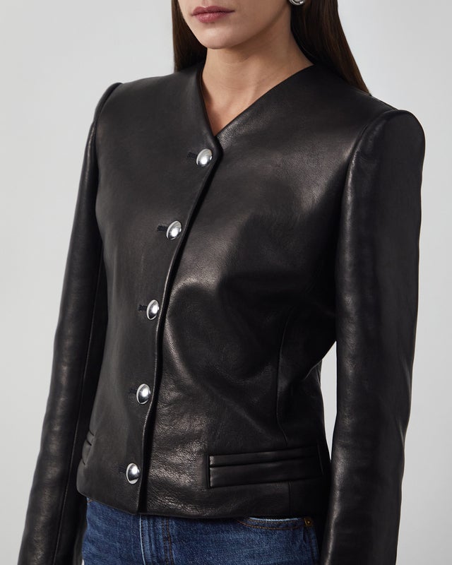 KHAITE Jacket Nara Black US 4 ( EUR 36)