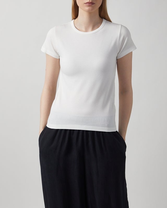 Wakakuu Icons T-Shirt Baby Tee Modal White M