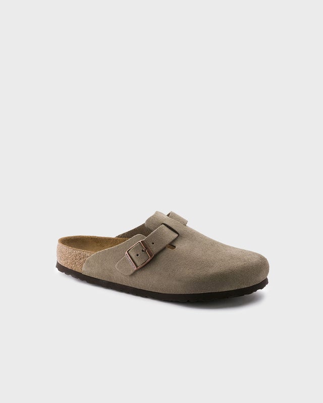 Birkenstock Slipper  Boston Soft Footbed Taupe EUR 36