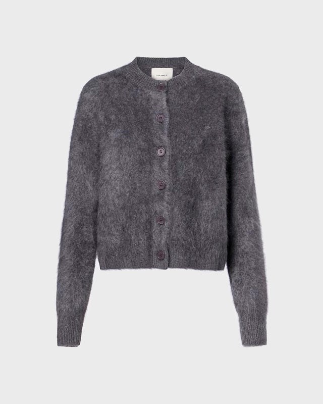 LISA YANG Cardigan Azalea Cashmere Grey 1 (S-M)