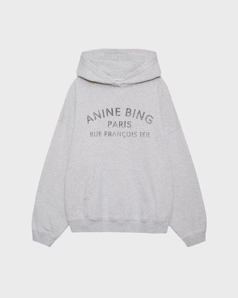 Sweatshirt Harvey Paris Stencil Grey 1