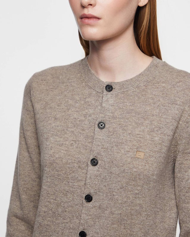 Acne Studios Kofta Fitted Yak Wool Grey melange L