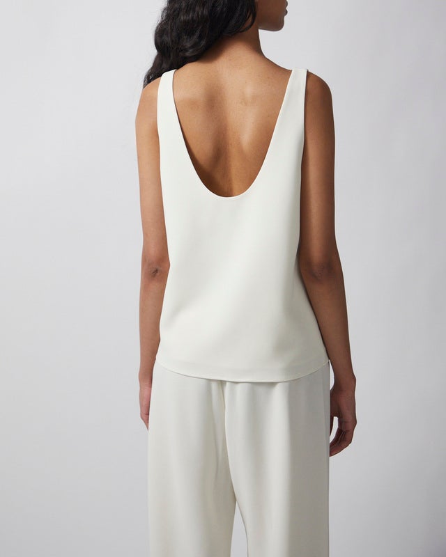 Almada Top Romy Crepe Cream M